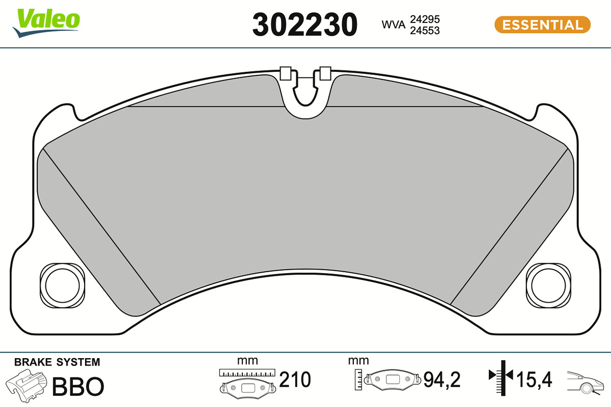 BRAKE PADS FIRST VW TOUAREG 04.10 12.14